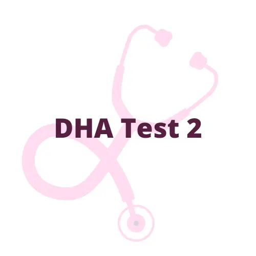 DHA Exam Practice Test 2